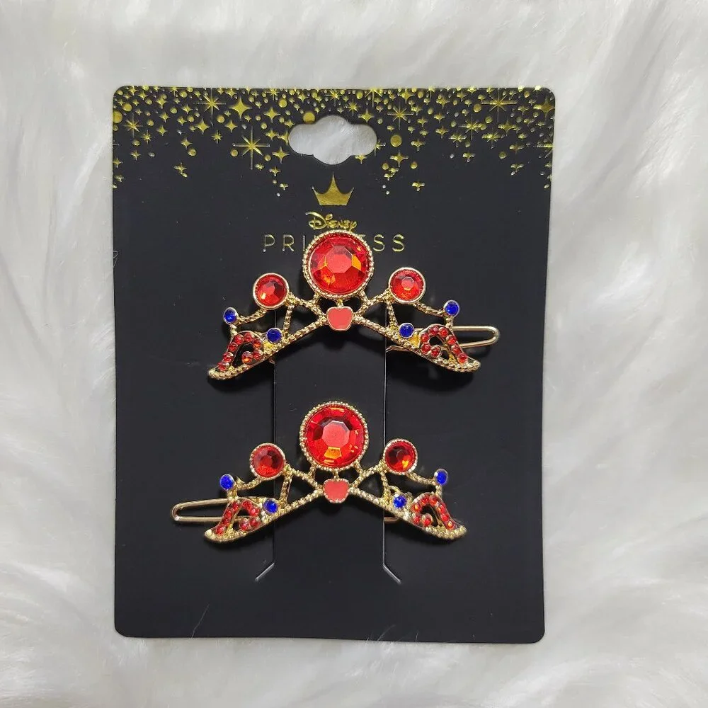 Disney Snow White Crown Barrette Set